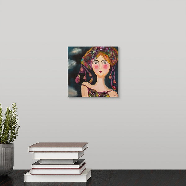 "Gypsy Roselee" Mini Print by Laurie Jarrett