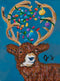 "Christmas Deer" Original Painting by Joey Holmes