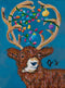 "Christmas Deer" Original Painting by Joey Holmes