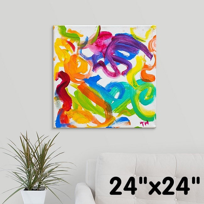 "If You're Happy & You Know It" Print by Patricia Henson