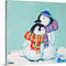 "It's Cold Outside" Mini Print by Dee Hermes