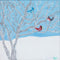 "Birds in the Winter" Print by Laurie Jarrett