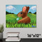 "Jumpy Rabbit" Original Painting by Dee Hermes