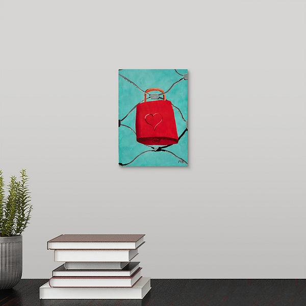 "Love Lock" Mini Print by Madison Budreau