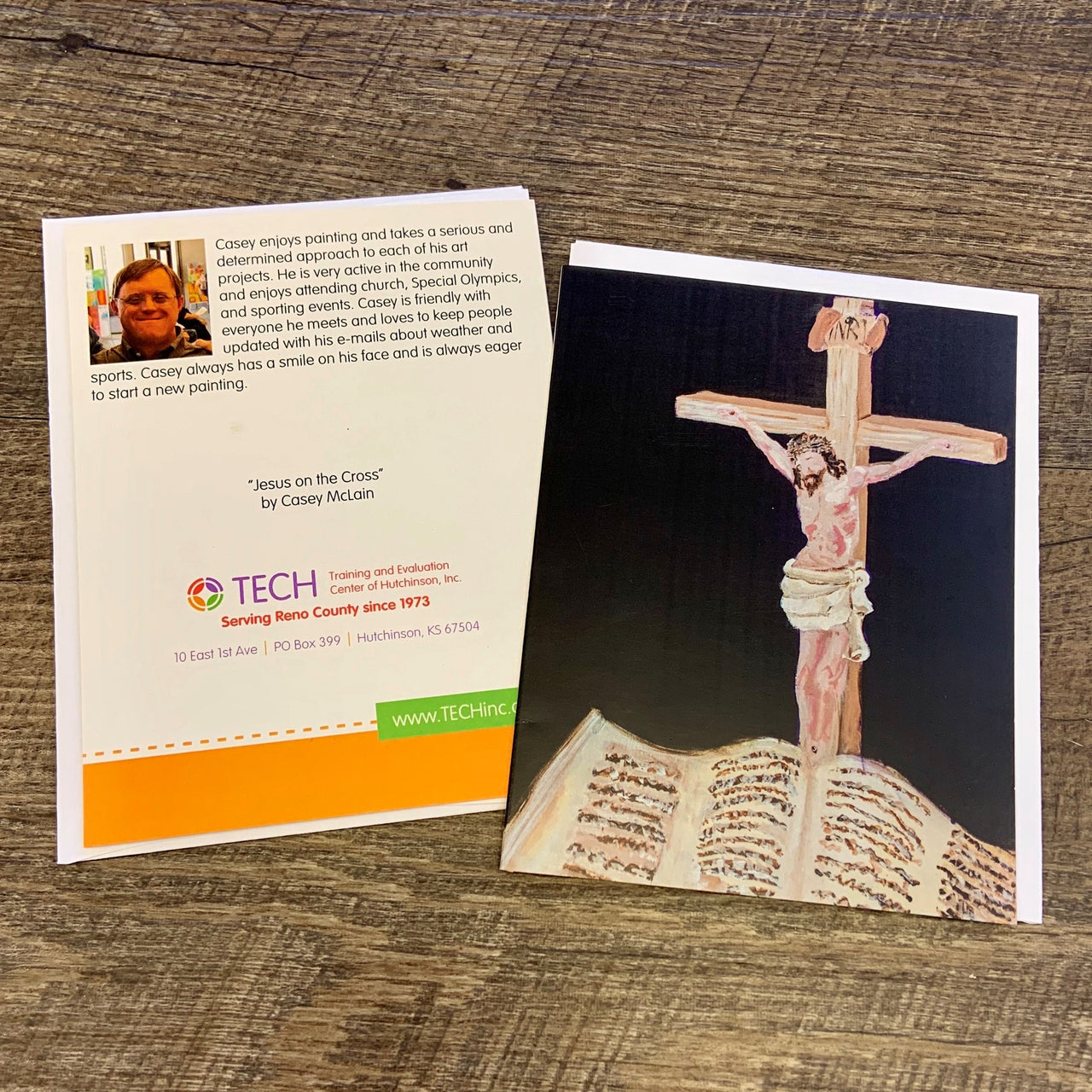"Jesus on the Cross" Cards by Casey McLain