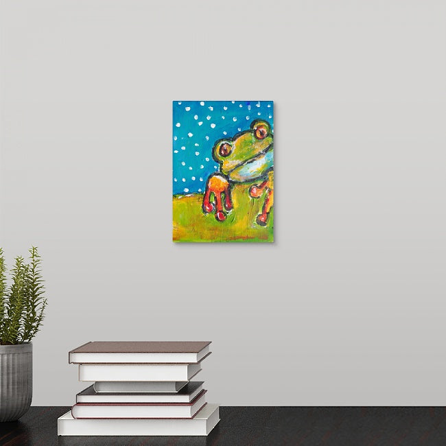 "Mr. Frog" Mini Print by Dana Conner