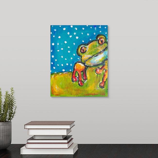 "Mr. Frog" Print by Dana Conner