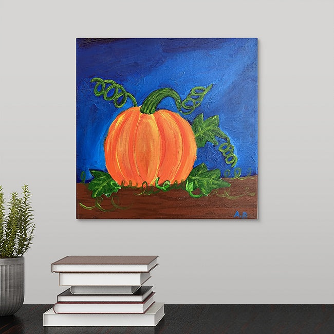 "My Pumpkin" Original Painting by Alexander Brinkley