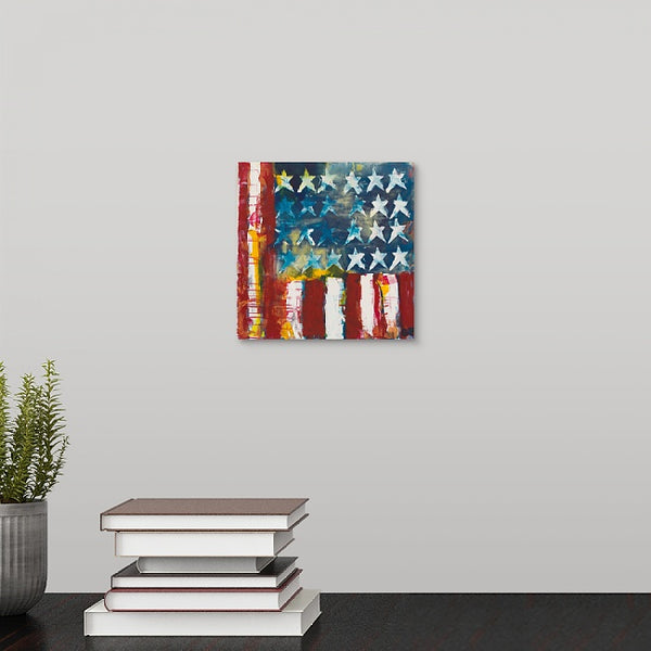 "Patriotic" Mini Print by Dee Hermes