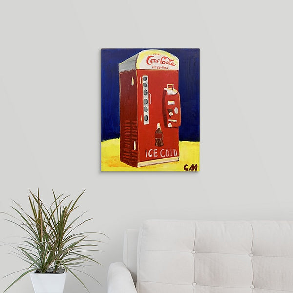 "Pop Machine" Original Painting by Casey McLain