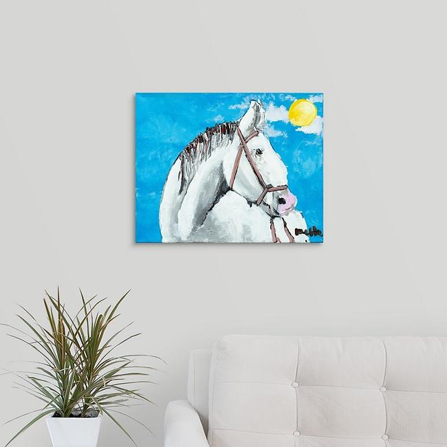 "Roger the Horse" Print by Dee Hermes