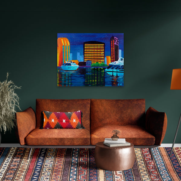 "San Diego, CA" Original Painting by Casey McLain