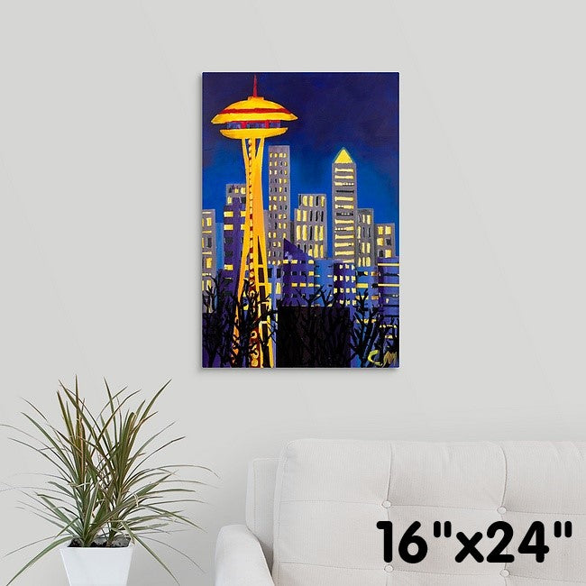 "Seattle, WA" Print by Casey McLain