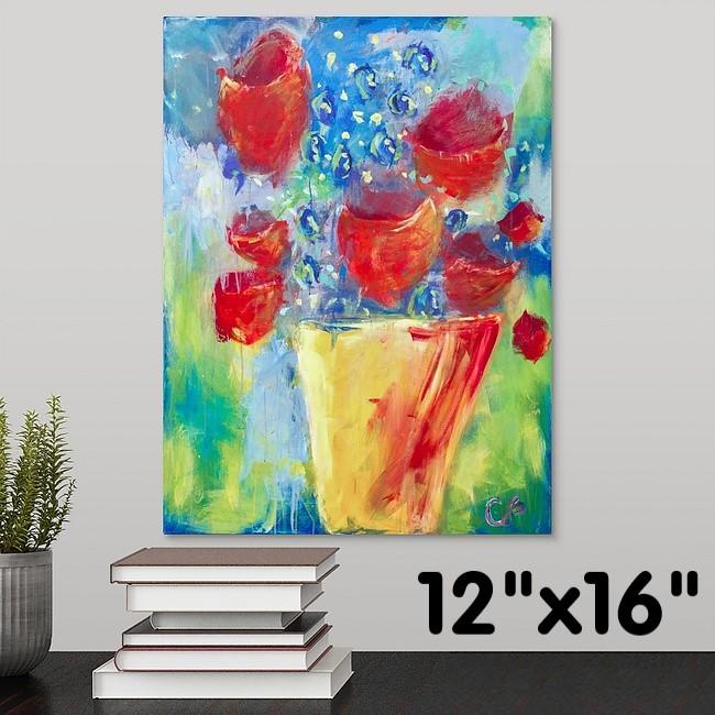"Sunshine Colors" Print by Carrie Hoke