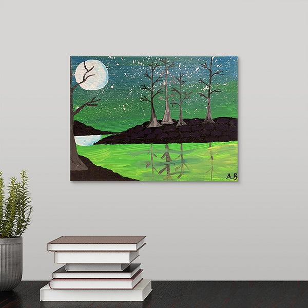 "Swamp of Night" Original Painting by Alexander Brinkley
