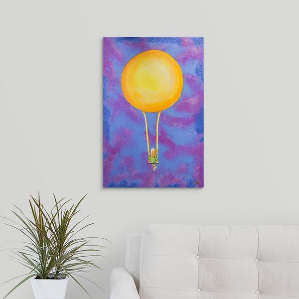 "Swinging by the Light of the Moon" Print by Madison Budreau