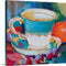 "Teacups of Fruit" Mini Print by Laurie Jarrett