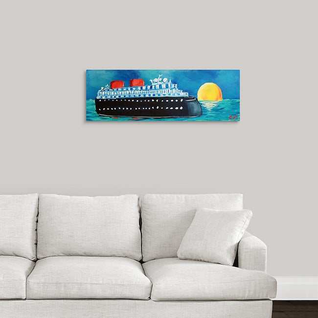 "Cruise Ship" Original Painting by Casey McLain
