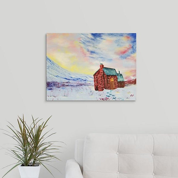 "The Rocky Mountains" Original Painting by Laurie Jarrett