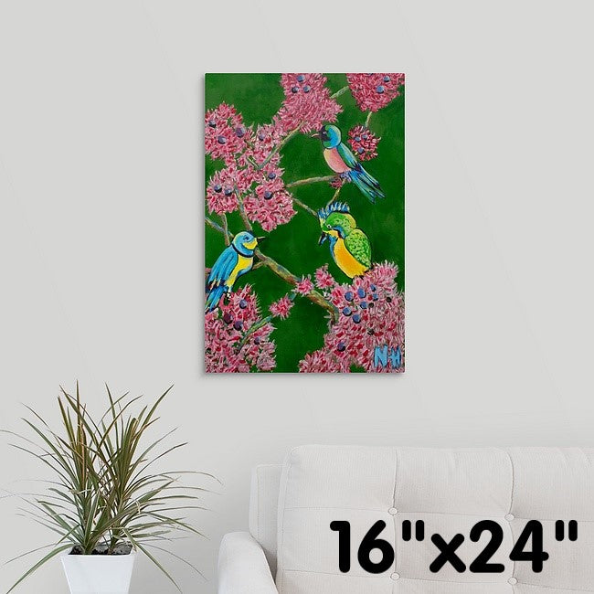 "The Show Birds" Print by Natalie Hopkins