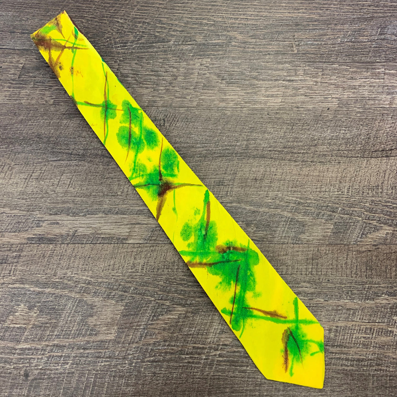 "Sunflower Explosion" Silk Tie by Jerimiah Tolbert