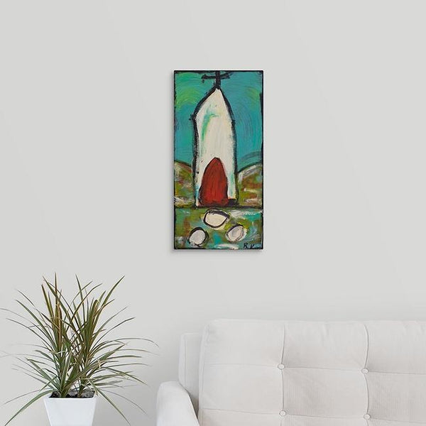 "Violet's Church" Print by Robin Martinez