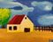 "Farm in the Country" Original Painting by Donald Wilson