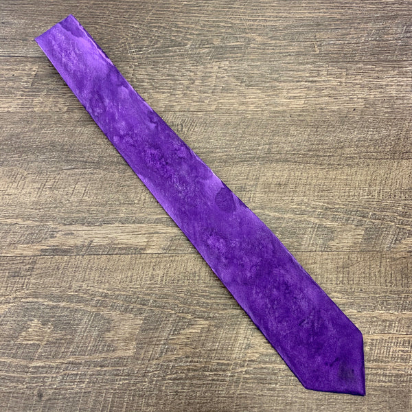 "Purple Potion" Silk Tie by Dee Hermes